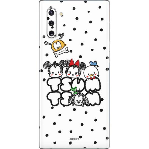 Disney Tsum Tsum Characters Art Galaxy Note 10 Skin